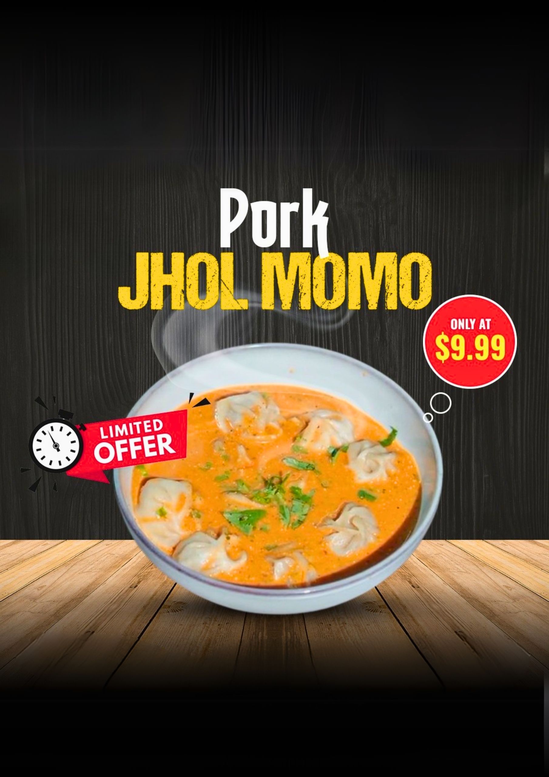 pork jhol momo
