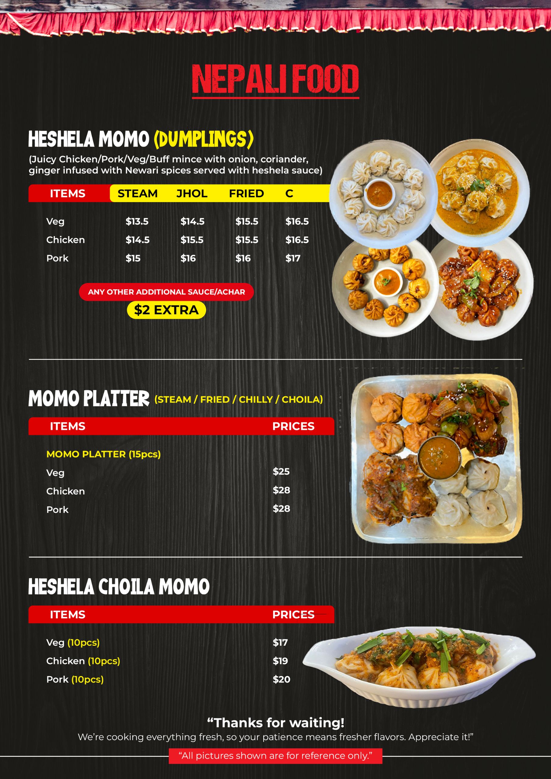 Nepali Food