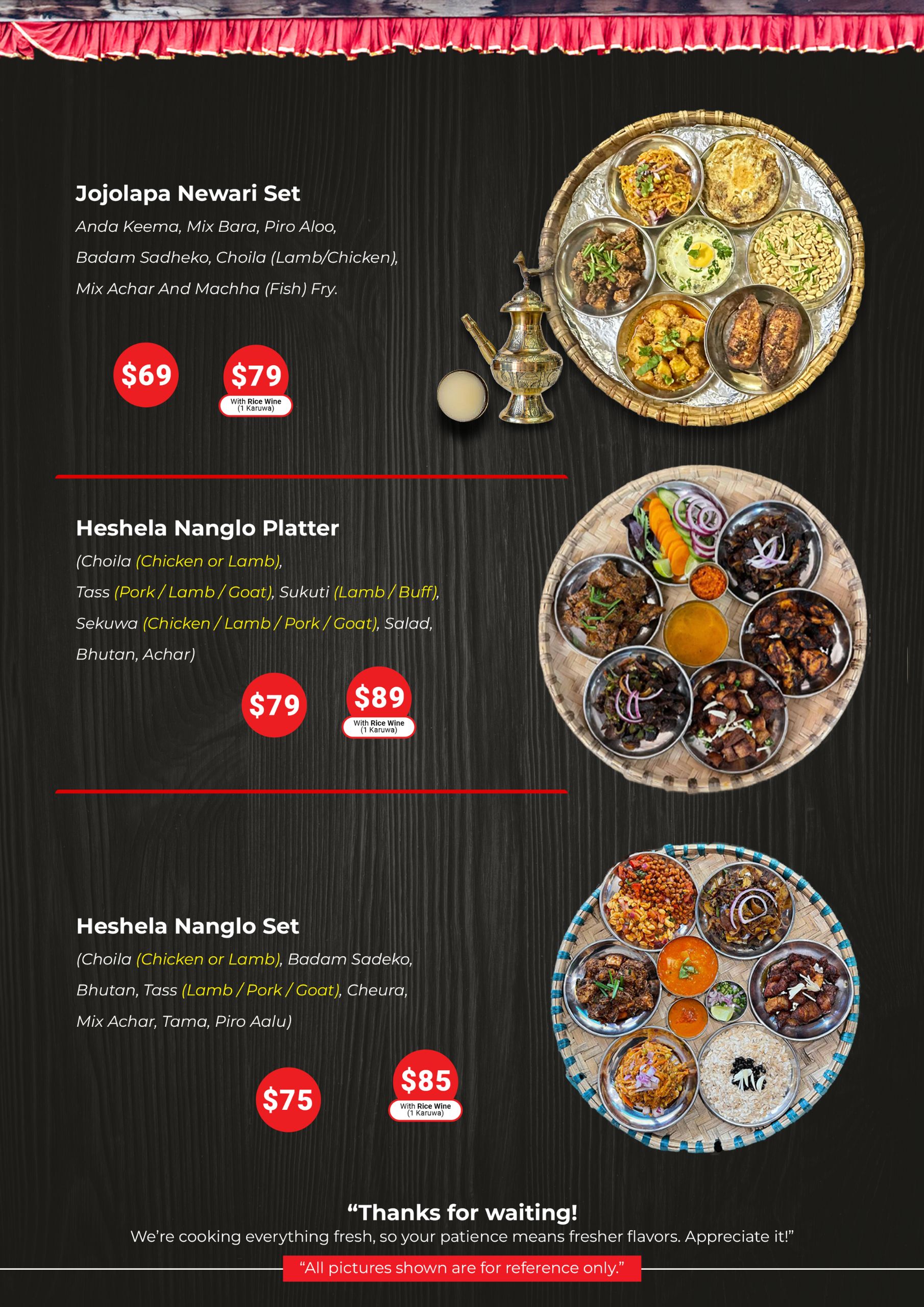 jojolopa newari set